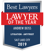 Lawyer of the Year Badge - 2019 - Litigation - Antitrust