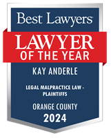 Lawyer of the Year Badge - 2024 - Legal Malpractice Law - Plaintiffs