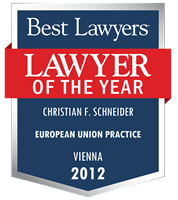 Lawyer of the Year Badge - 2012 - European Union Practice