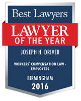 Lawyer of the Year Badge - 2016 - Workers' Compensation Law - Employers