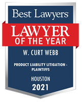 Lawyer of the Year Badge - 2021 - Product Liability Litigation - Plaintiffs