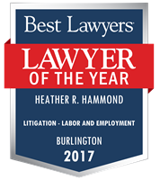 Lawyer of the Year Badge - 2017 - Litigation - Labor and Employment