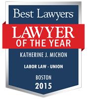 Lawyer of the Year Badge - 2015 - Labor Law - Union