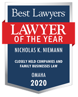 Lawyer of the Year Badge - 2020 - Closely Held Companies and Family Businesses Law