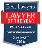 Lawyer of the Year Badge - 2016 - Employment Law - Management