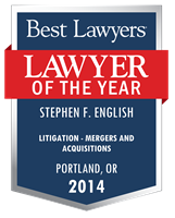 Lawyer of the Year Badge - 2014 - Litigation - Mergers and Acquisitions