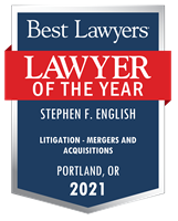 Lawyer of the Year Badge - 2021 - Litigation - Mergers and Acquisitions