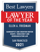 Lawyer of the Year Badge - 2021 - Bankruptcy and Creditor Debtor Rights / Insolvency and Reorganization Law