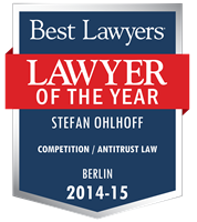 Lawyer of the Year Badge - 2014-15 - Competition / Antitrust Law