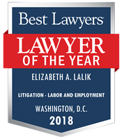 Lawyer of the Year Badge - 2018 - Litigation - Labor and Employment