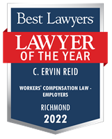 Lawyer of the Year Badge - 2022 - Workers' Compensation Law - Employers