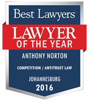 Lawyer of the Year Badge - 2016 - Competition / Antitrust Law