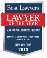 Lawyer of the Year Badge - 2013 - Securitization and Structured Finance Law