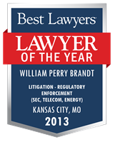 Lawyer of the Year Badge - 2013 - Litigation - Regulatory Enforcement (SEC, Telecom, Energy)