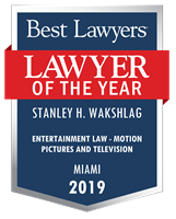 Lawyer of the Year Badge - 2019 - Entertainment Law - Motion Pictures and Television
