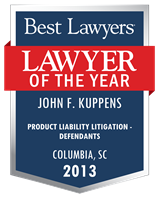 Lawyer of the Year Badge - 2013 - Product Liability Litigation - Defendants