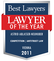 Lawyer of the Year Badge - 2011 - Competition / Antitrust Law