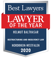 Lawyer of the Year Badge - 2020 - Restructuring and Insolvency Law