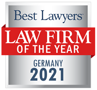 Law Firm of the Year Badge for 2021 Germany