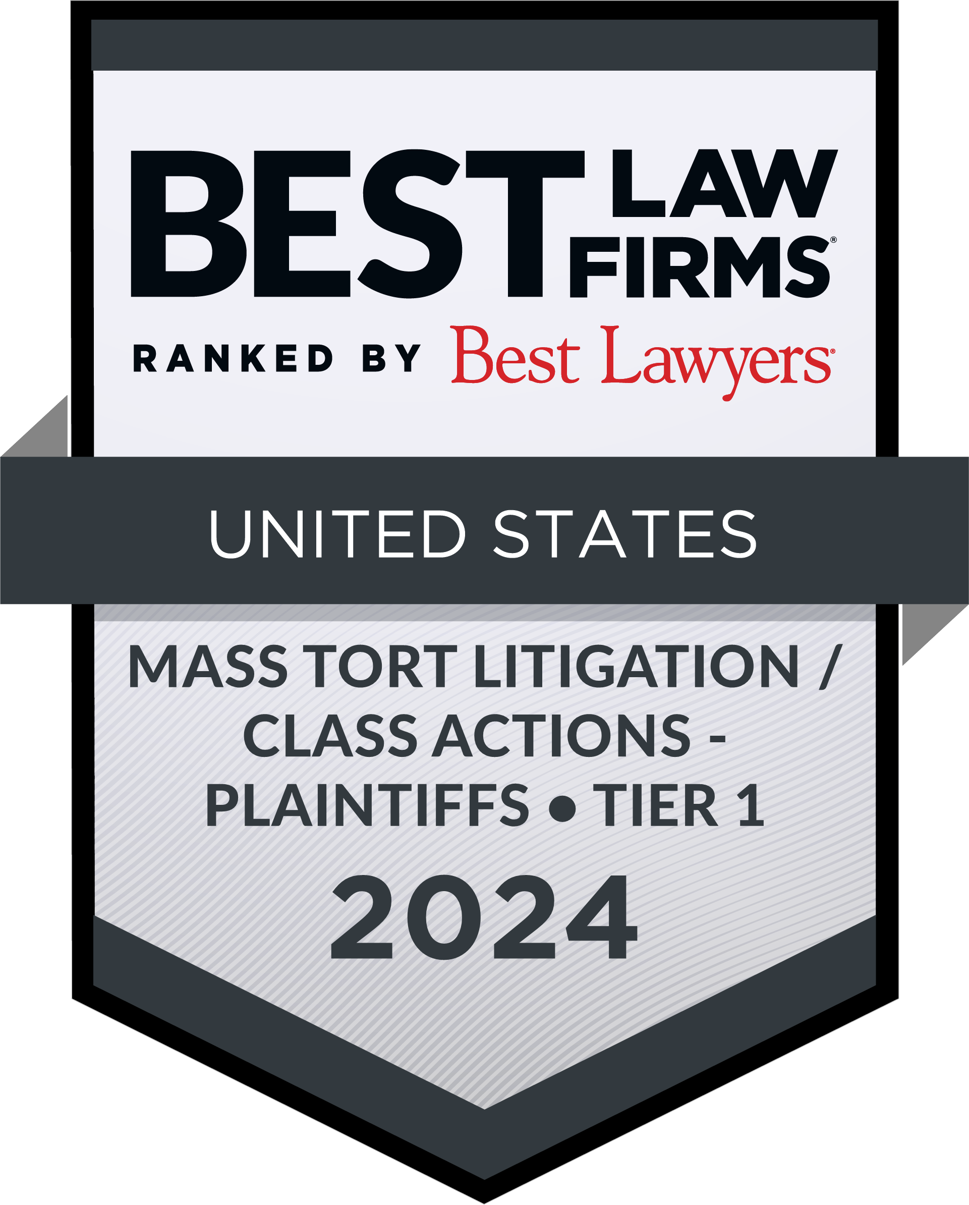 Best Law Firms - National Tier 1 Badge