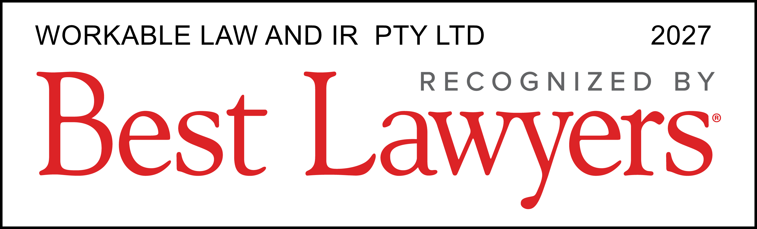Best Lawyers - Firm Logo