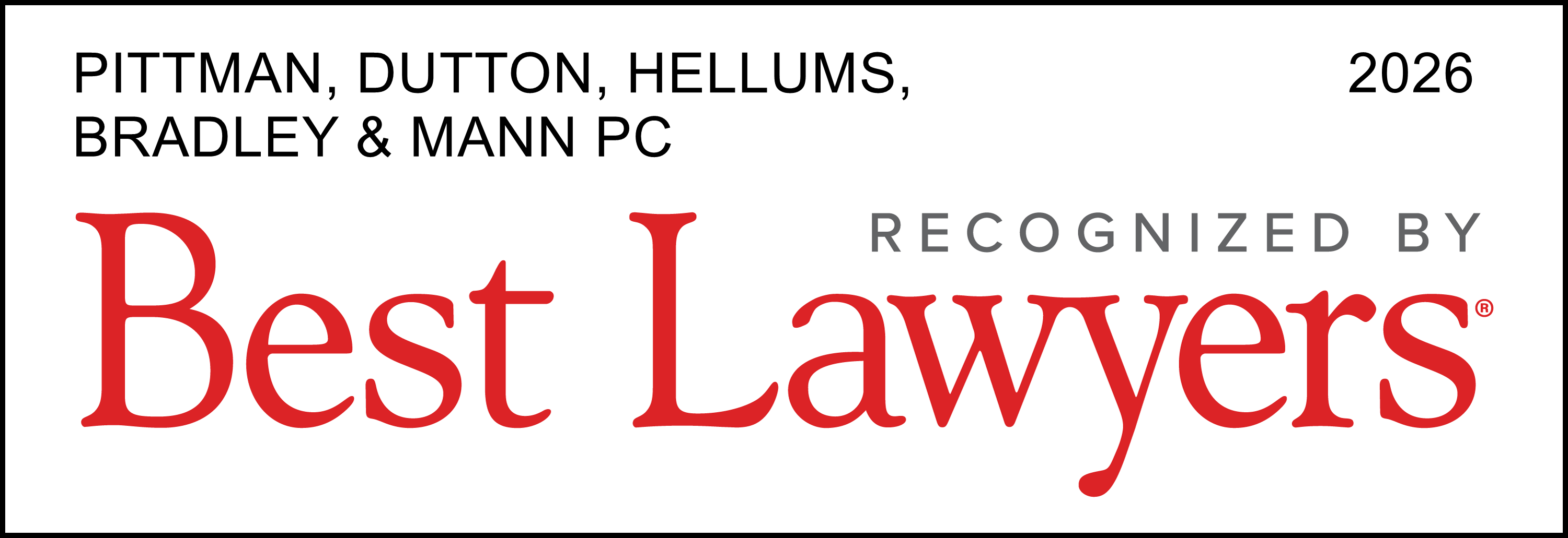 Best Lawyers - Firm Logo
