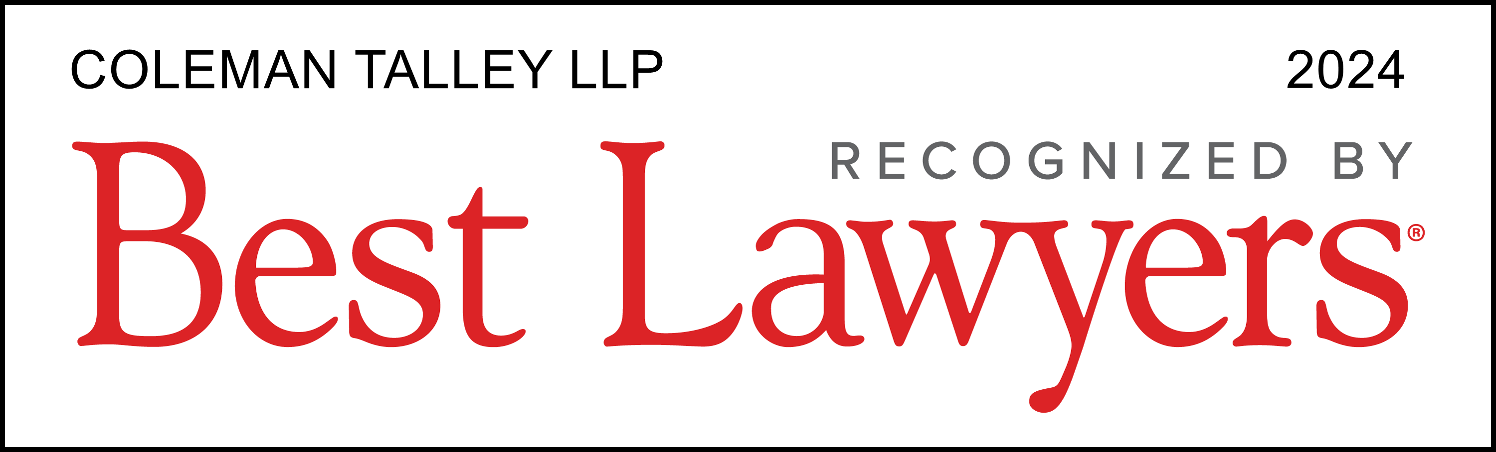 Best Lawyers - Firm Logo