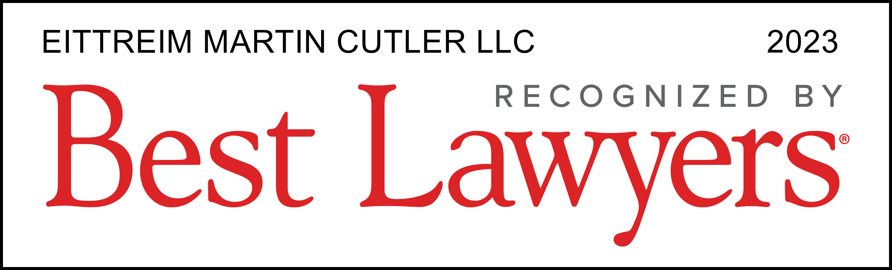 Best Lawyers - Firm Logo 2023