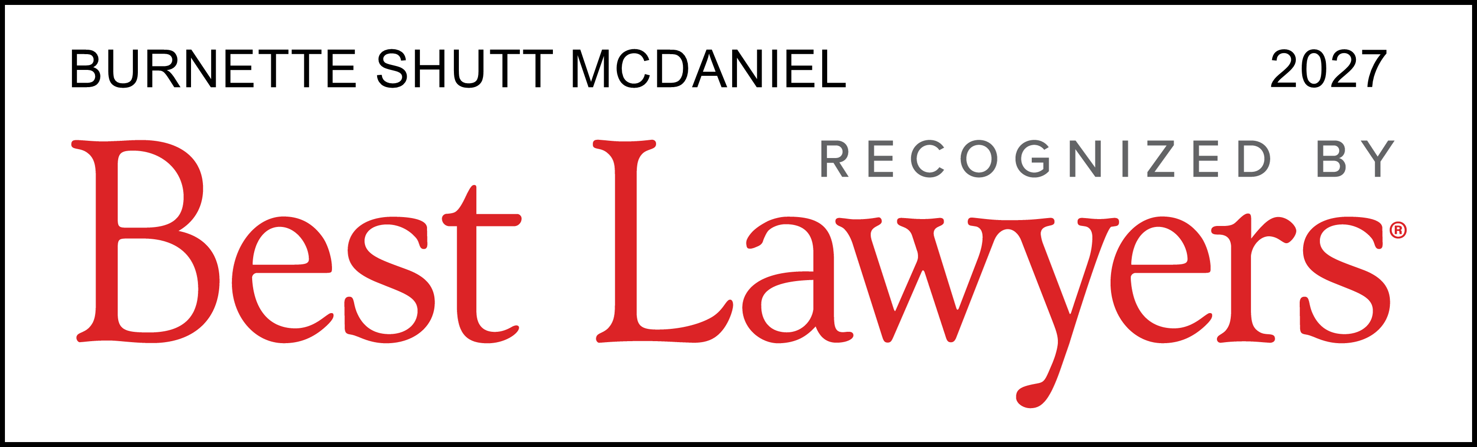 Best Lawyers - Firm Logo