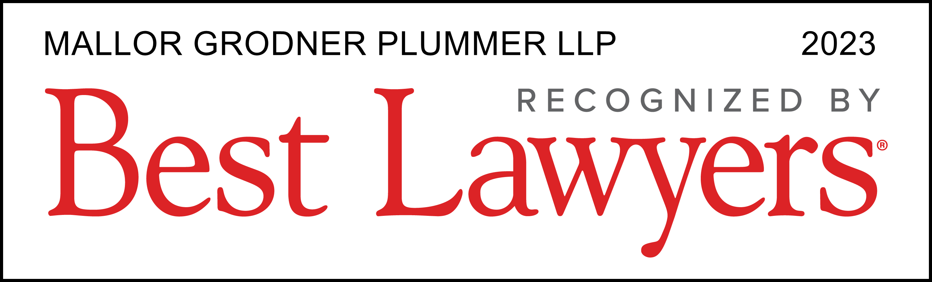 Best Lawyers - Firm Logo