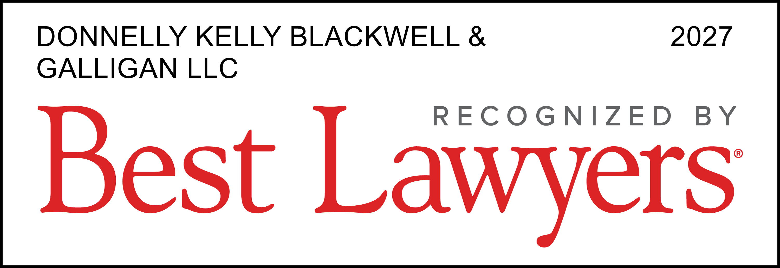 Best Lawyers - Firm Logo