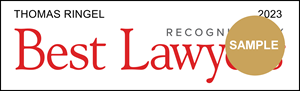 2023 Best Lawyers Award Badge - Thomas Ringel