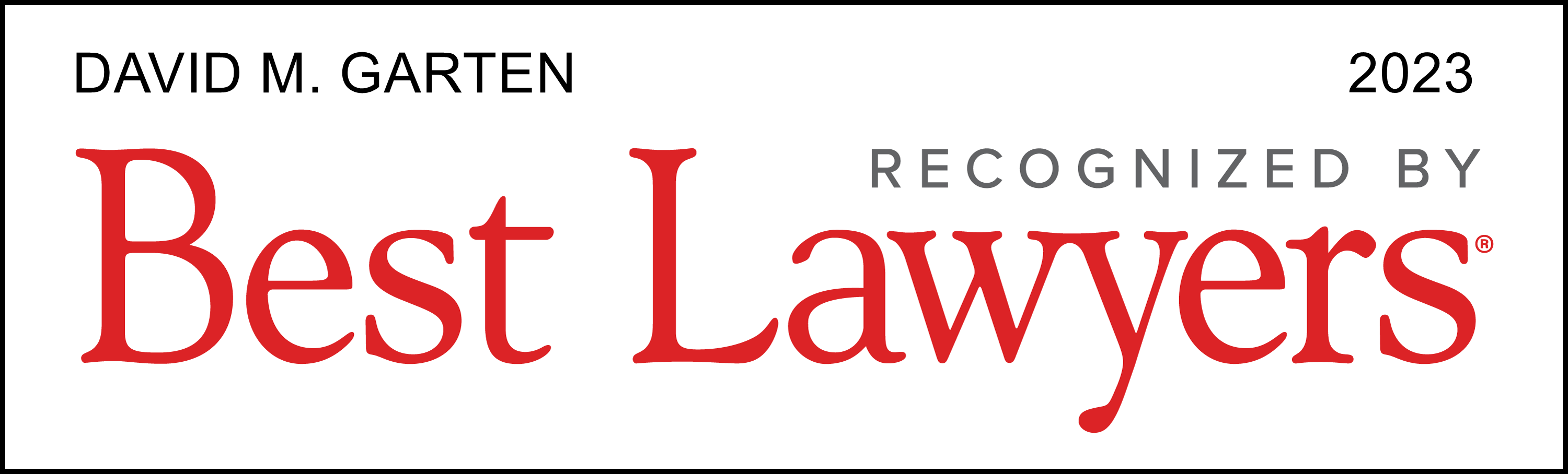 Best Lawyers - Lawyer Logo 2023
