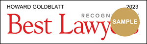 2023 Best Lawyers Award Badge for Howard Goldblatt