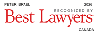 Peter Israel Recognized by Best Lawyers Canada 2026