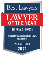 Lawyer of the Year Badge - 2021 - Workers' Compensation Law - Claimants