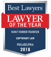 Lawyer of the Year Badge - 2018 - Copyright Law