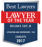 Lawyer of the Year Badge - 2017 - Litigation and Controversy - Tax