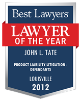 Lawyer of the Year Badge - 2012 - Product Liability Litigation - Defendants