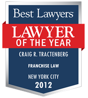 Lawyer of the Year Badge - 2012 - Franchise Law