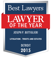 Lawyer of the Year Badge - 2015 - Litigation - Trusts and Estates