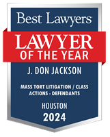 Lawyer of the Year Badge - 2024 - Mass Tort Litigation / Class Actions - Defendants