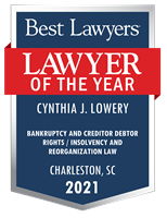 Lawyer of the Year Badge - 2021 - Bankruptcy and Creditor Debtor Rights / Insolvency and Reorganization Law