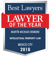 Lawyer of the Year Badge - 2018 - Intellectual Property Law