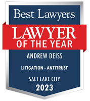 Lawyer of the Year Badge - 2023 - Litigation - Antitrust