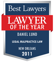 Lawyer of the Year Badge - 2011 - Legal Malpractice Law