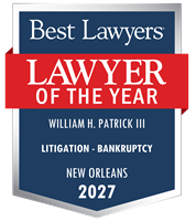 Lawyer of the Year Badge - 2027 - Litigation - Bankruptcy