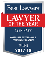 Lawyer of the Year Badge - 2017-18 - Corporate Governance & Compliance Practice
