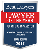 Lawyer of the Year Badge - 2017 - Workers' Compensation Law - Employers