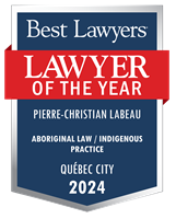 Lawyer of the Year Badge - 2024 - Aboriginal Law / Indigenous Practice